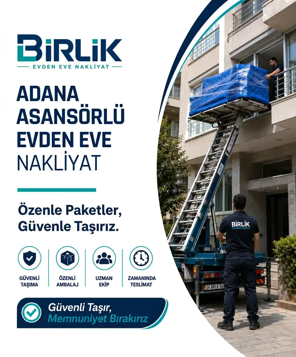 Adana Evden Eve Nakliyat ve Taşımacılık - Birlik Nakliyat