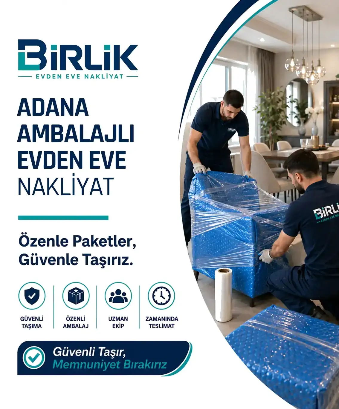 Adana Evden Eve Nakliyat ve Taşımacılık - Birlik Nakliyat