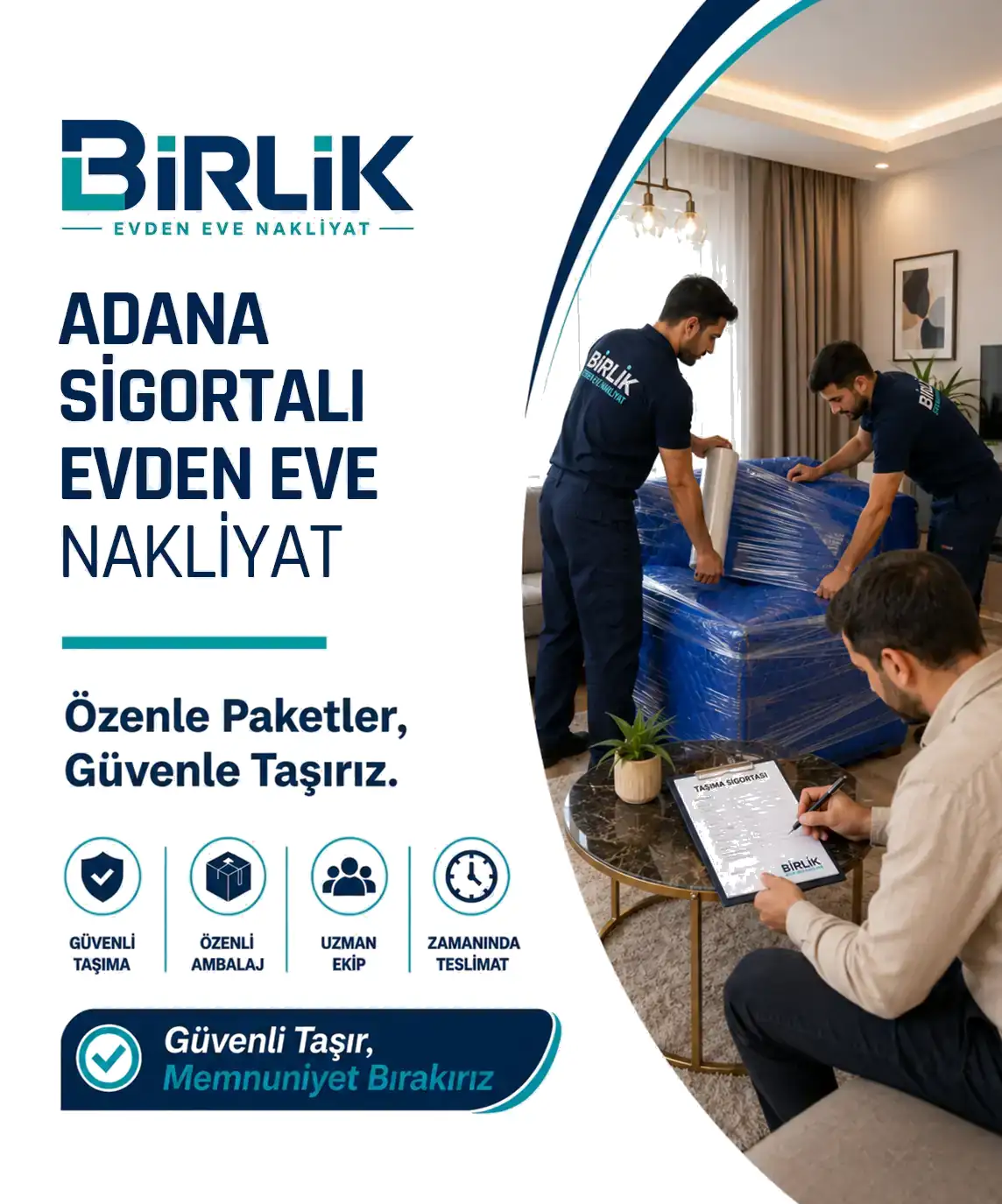 Adana Evden Eve Nakliyat ve Taşımacılık - Birlik Nakliyat