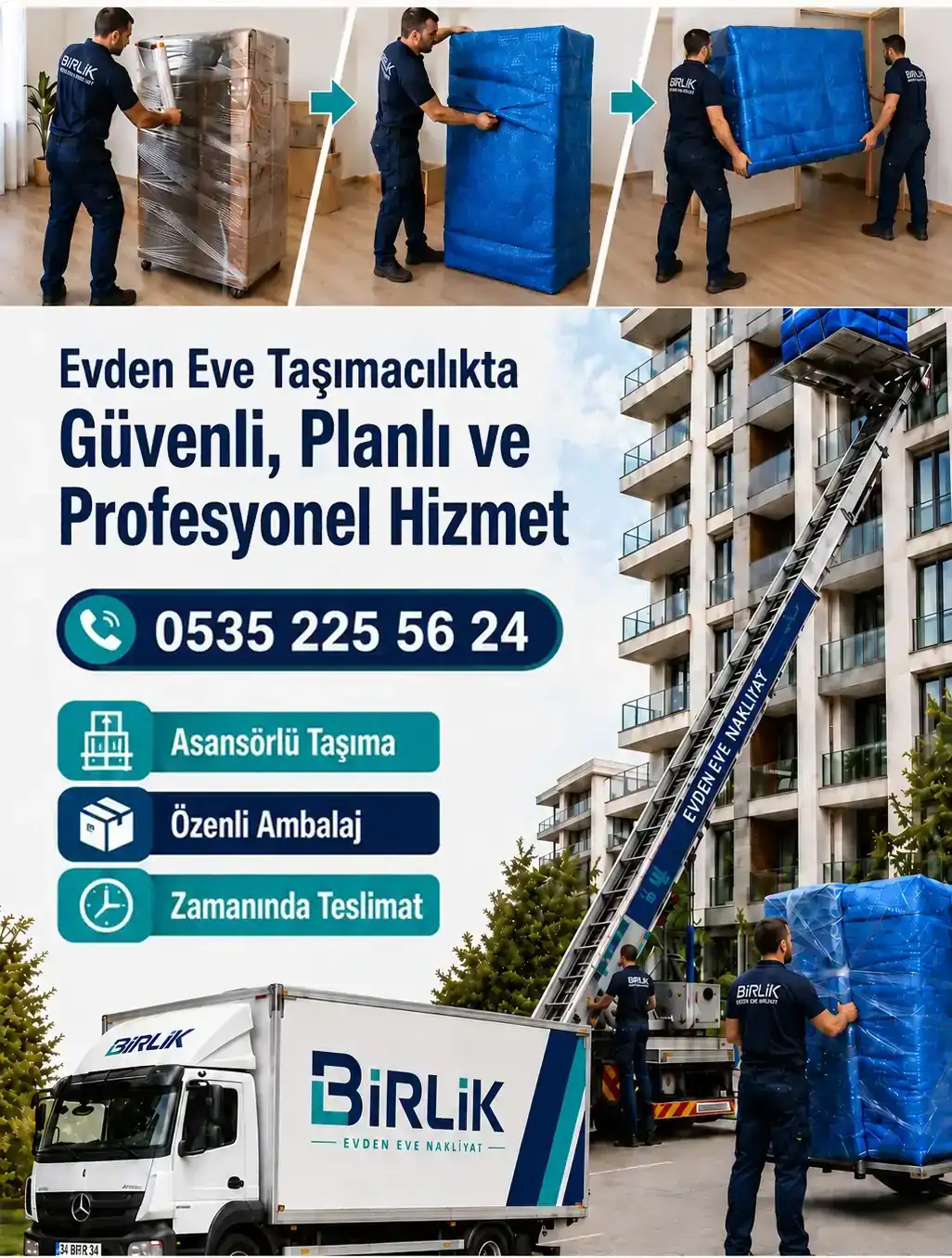 Adana Evden Eve Nakliyat ve Taşımacılık - Birlik Nakliyat